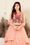 Pretty Peach Princess Designer Lehenga Choli For Girls