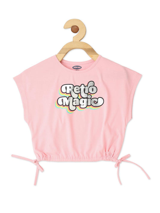 Orchid Pink Top for Girls - Lagorii Kids
