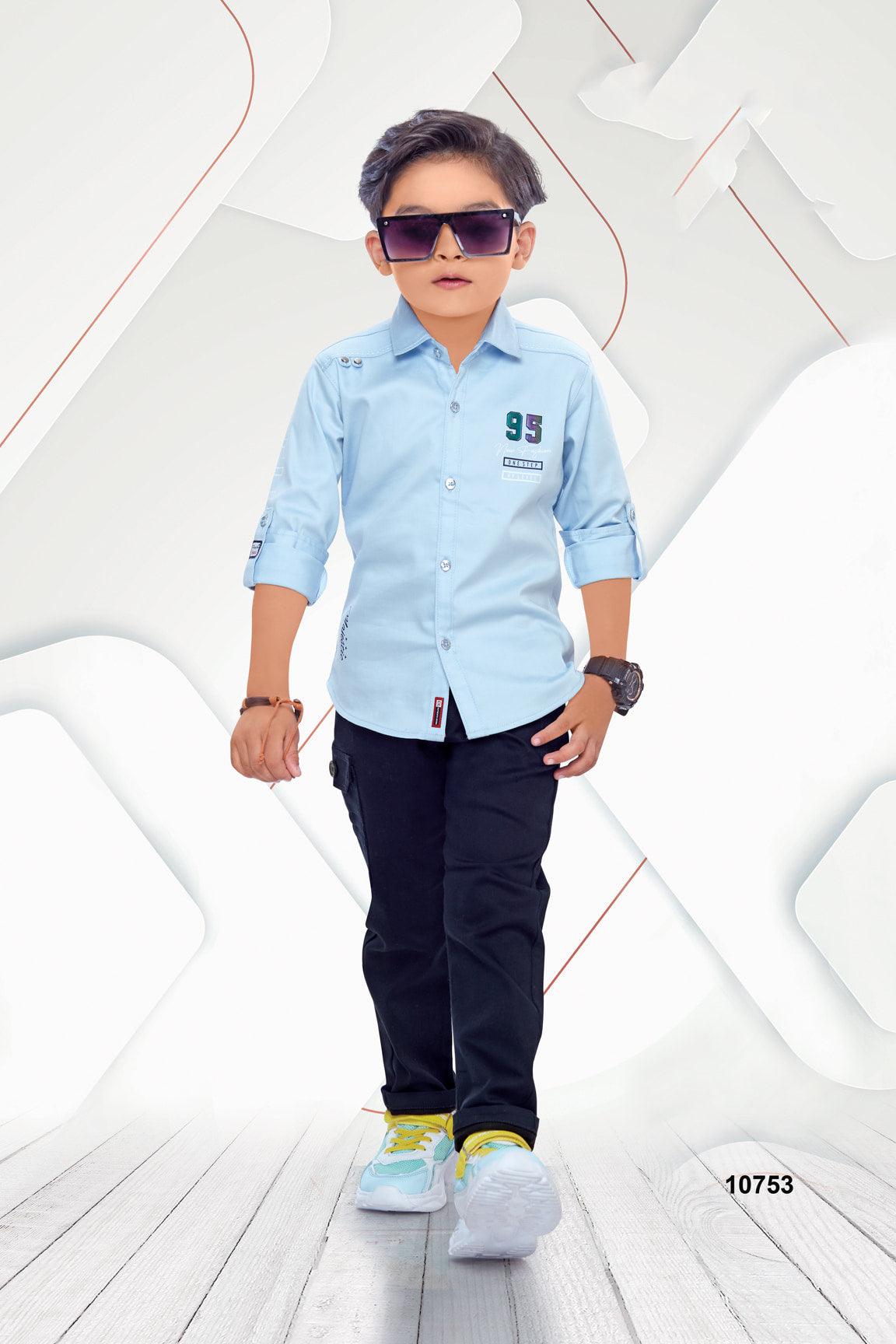 Jeans Pant Shirt For Boys Sky Blue Jeans Matching Shirt Jeans Pant