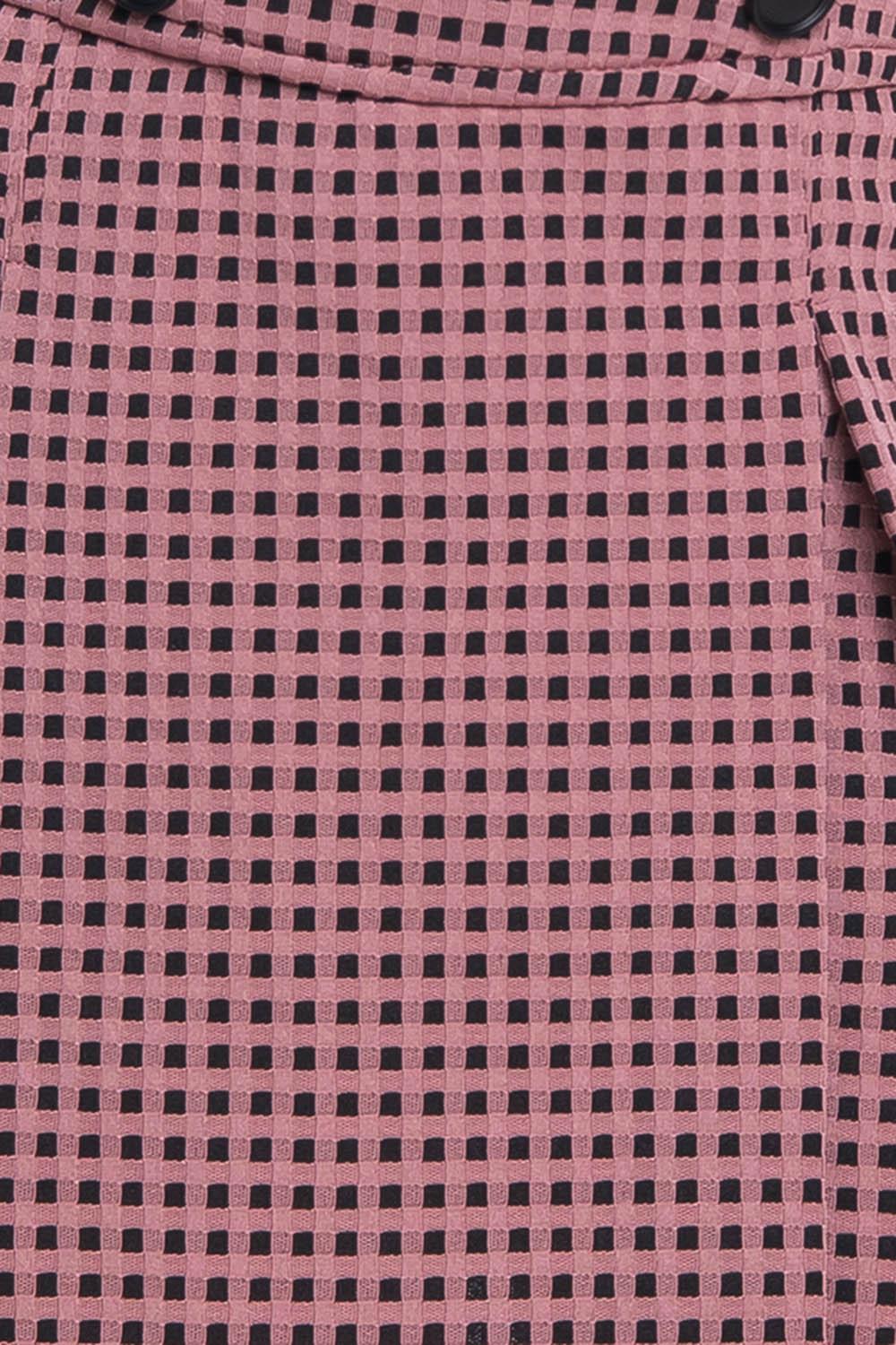 Red pleated skirt & Black flared top set - Lagorii Kids