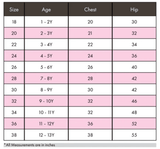 Purple pleated skirt & Black flared top set - Lagorii Kids