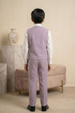 Lavender Premium 5-Piece Suit Set For Boys