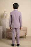 Lavender Premium 5-Piece Suit Set For Boys