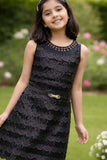 Black Sequin Dress For Girls