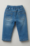Light Blue Stone Washed Denim Jeans