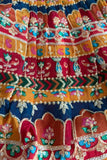 Yellow With Multicolor Printed Ethnic Lehenga Choli For Girls