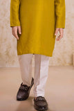 Classic Mustard Kurta Pajama Set For Boys