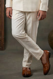 Boys Ivory Jodhpuri Suit with Royal Crest Embroidery