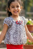 Leopard Print Dress For Girls
