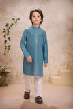 Classic Firozi Kurta Pajama Set For Boys