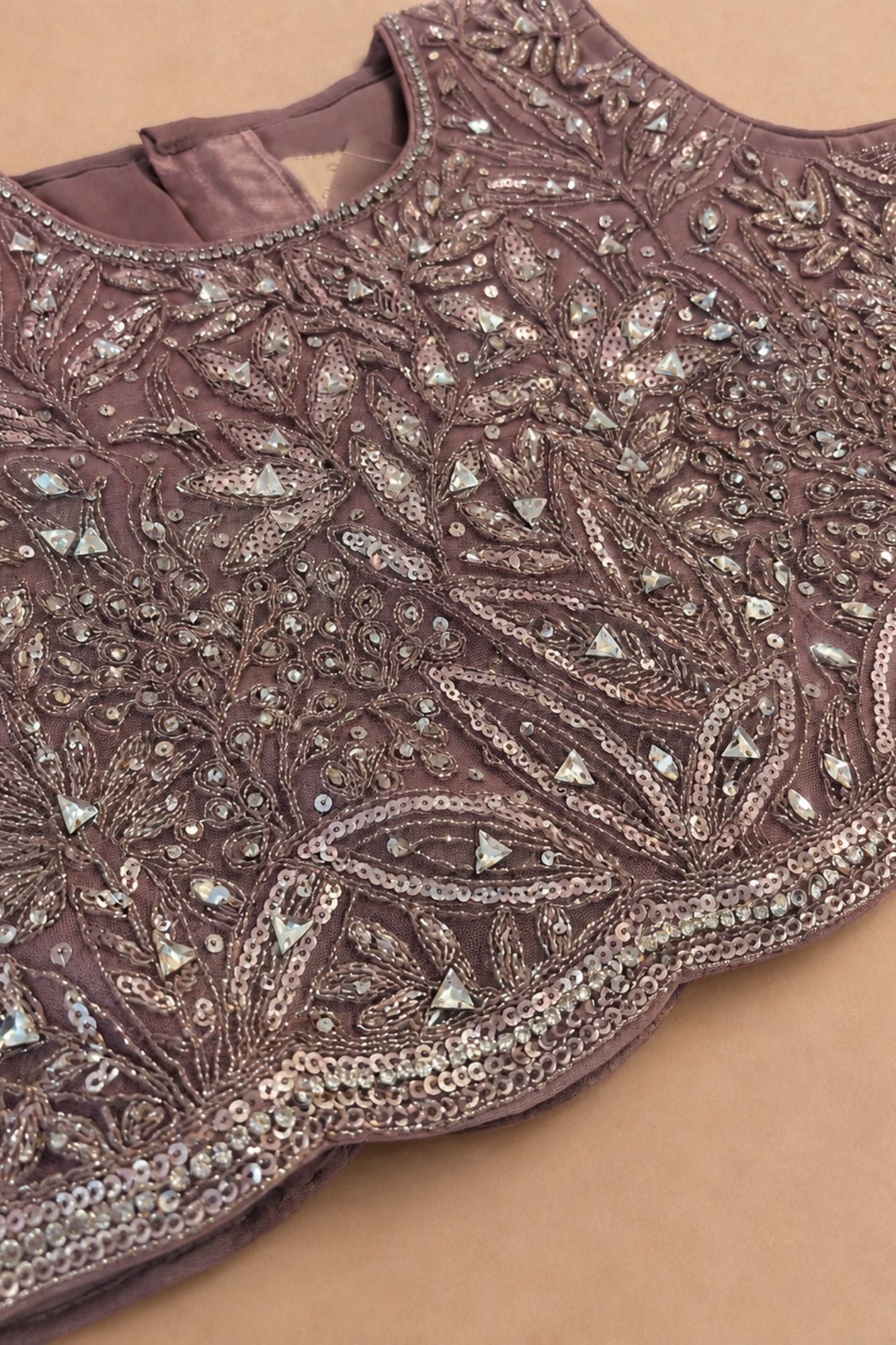 Elegant Pink Embellished Lehenga Choli Set for Girls