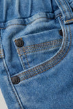 Light Blue Stone Washed Denim Jeans