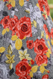 Red Off-Shoulder Gown For Girls