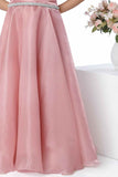 Designer Pink Floral Appliqué Party Wear Gown For Girls