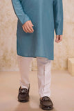 Classic Firozi Kurta Pajama Set For Boys