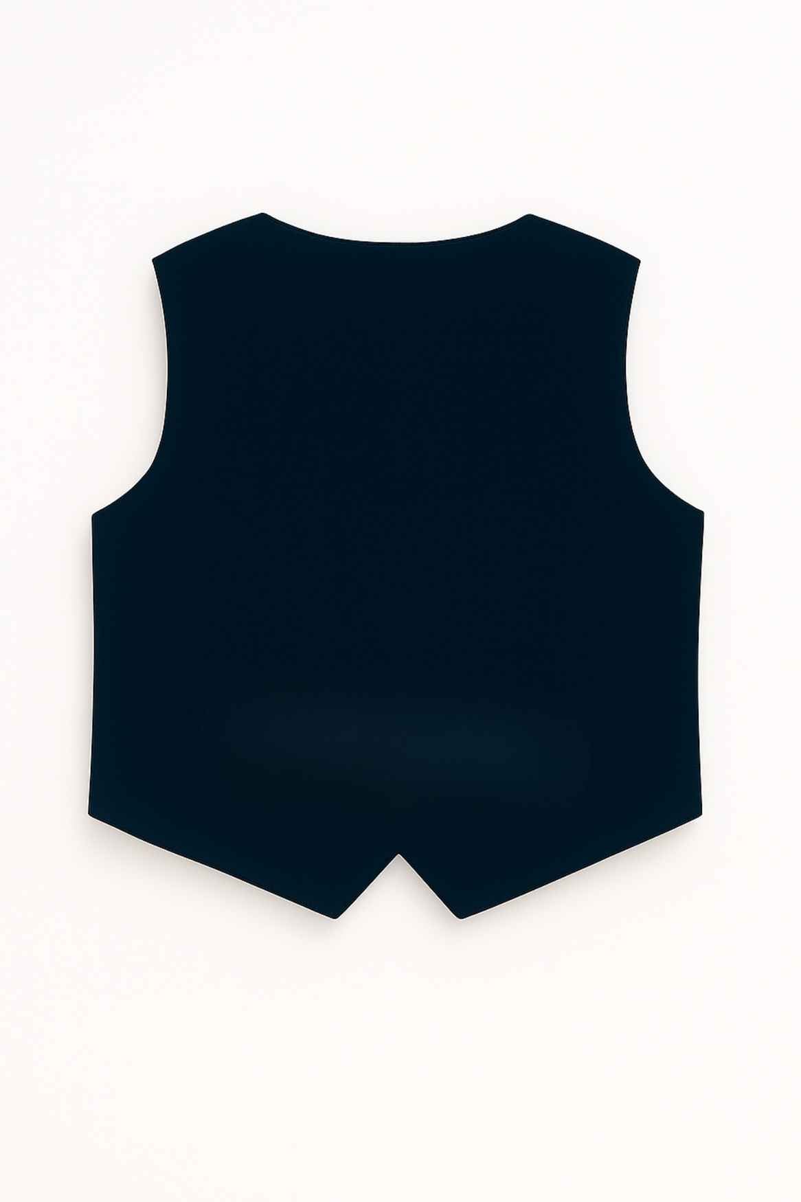 Navy Blue Bead Work Tuxedo With Pant And Waistcoat Set For Boys