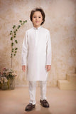 Classic White Kurta Pajama Set for Boys