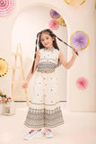 Monochrome Tribal Print Co-ord Set for Girls
