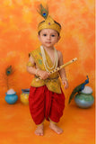 Red Krishna Janmashtami  Dhoti Set For Boys