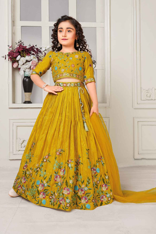 Ghagra choli dress for child hotsell