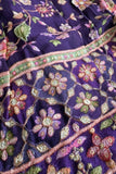 Purple With Multicolor Printed Ethnic Lehenga Choli For Girls