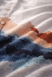 White Cotton Shirt with Multicolor Thread work for Boys