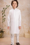 Classic White Kurta Pajama Set for Boys