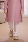 Classic Onion Pink Kurta Pajama Set For Boys
