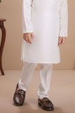 Classic White Kurta Pajama Set for Boys