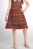 Multicolor Sequins Work And Printed Dress For Girls
