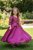 Rani Floral Embellished Party Gown For Girls