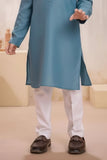 Classic Firozi Kurta Pajama Set For Boys