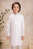 Classic White Kurta Pajama Set for Boys