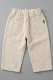 Textured Off-White Casual Pant