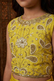 Girls Liril Designer Embellished Lehenga Choli Set