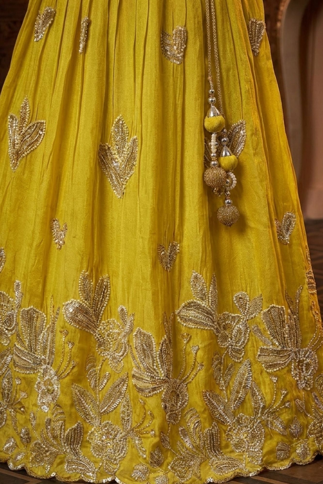 Girls Liril Designer Embellished Lehenga Choli Set