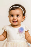 Pastel Rainbow Ruffle Party Wear Frock for Girls