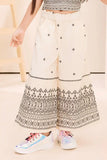 Monochrome Tribal Print Co-ord Set for Girls