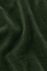 Boys Green Solid Double Pocket Shirt