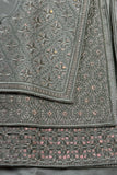 Pista Green Embroidered Kurta Pajama Set with Ethnic Jacket for Boys