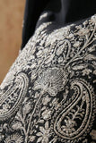 Boys Black Embroidered Sherwani Set