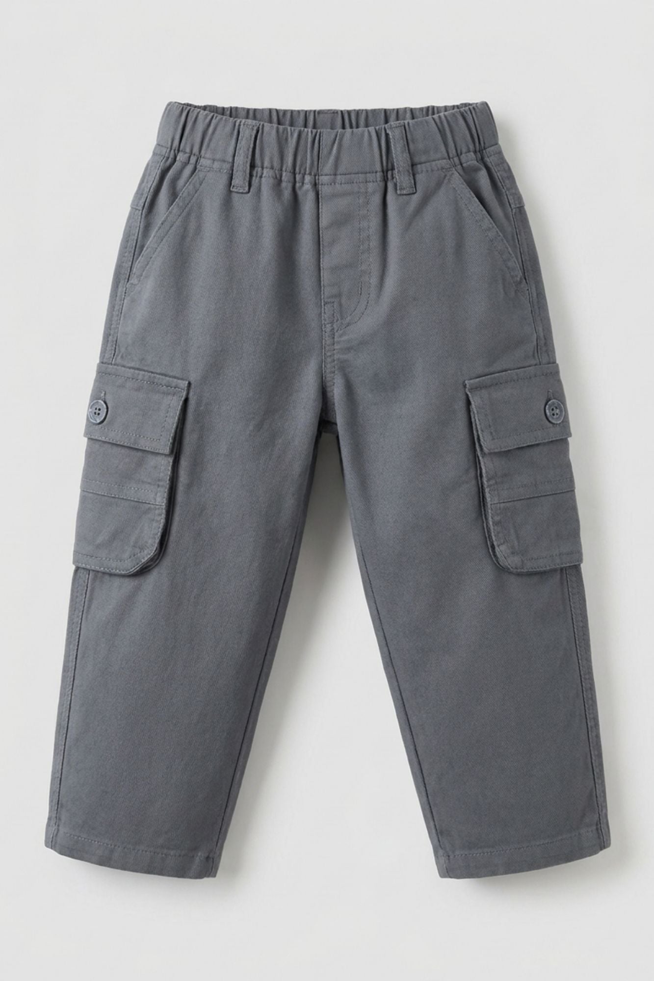 Boys Grey Cargo Pant