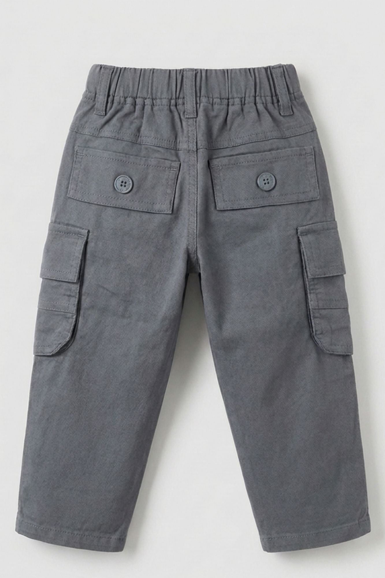 Boys Grey Cargo Pant
