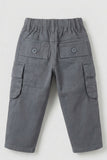 Boys Grey Cargo Pant