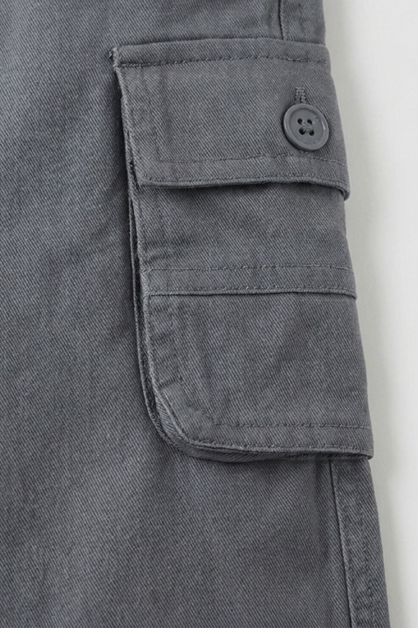 Boys Grey Cargo Pant