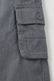 Boys Grey Cargo Pant