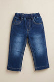 Blue Washed Denim Jeans