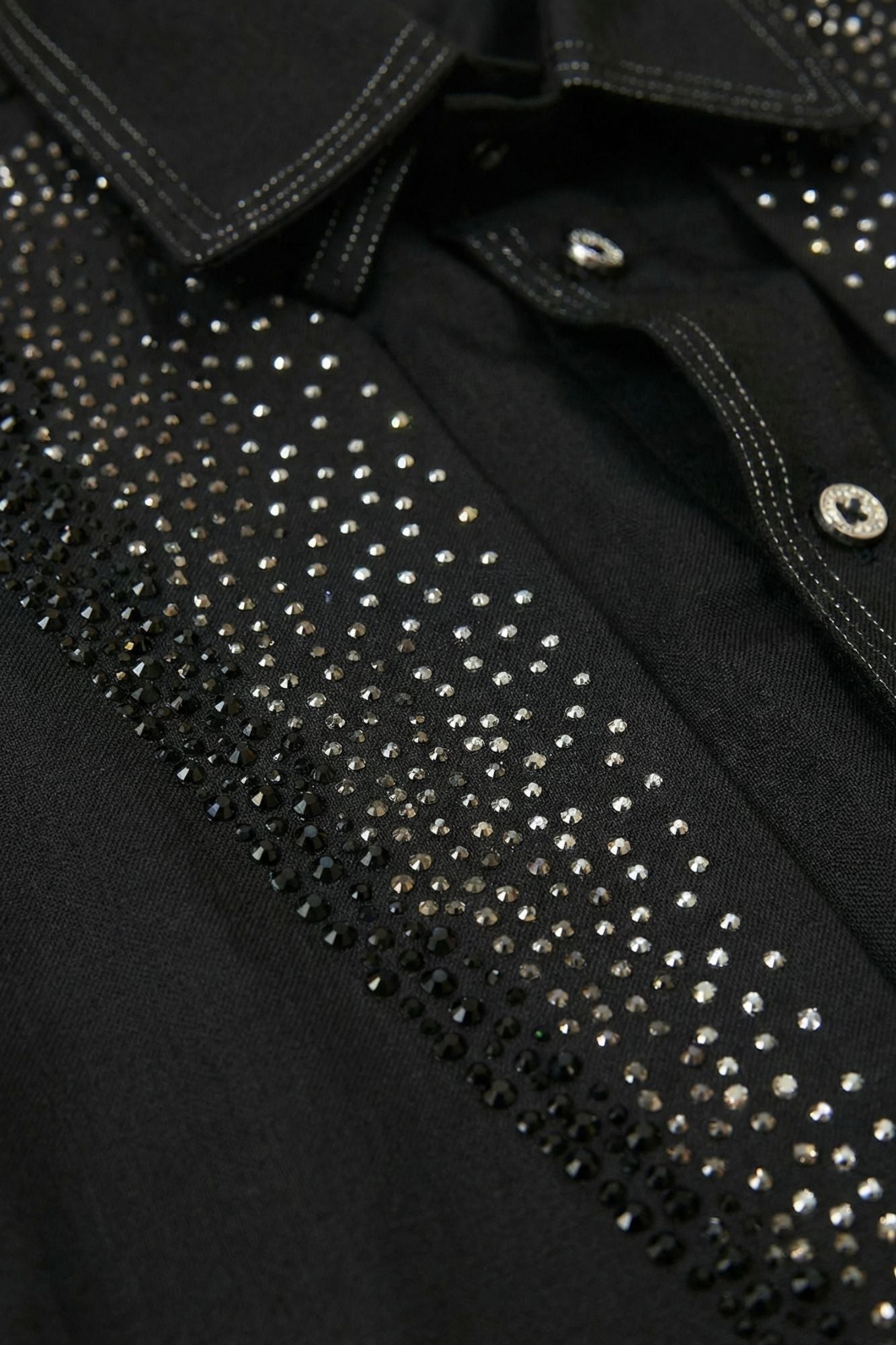 Boys Black Embellished Kurta Set with Jacket