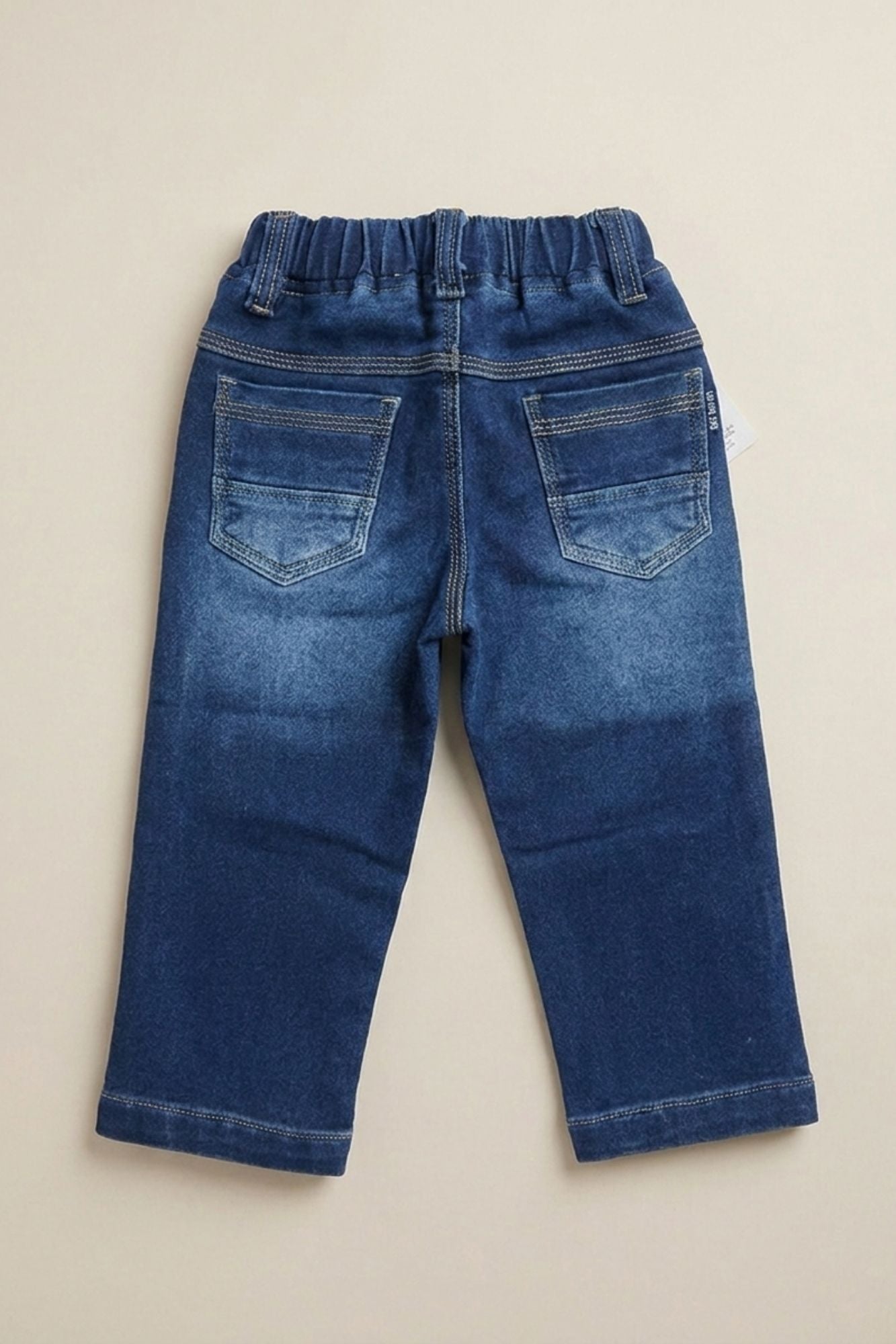 Blue Washed Denim Jeans