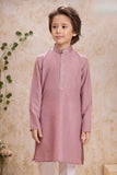 Classic Onion Pink Kurta Pajama Set For Boys